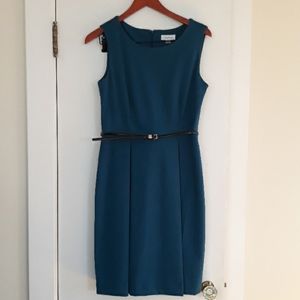 NWOT Teal A-line dress